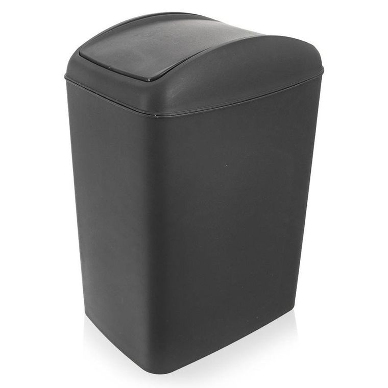 Orion, kosz na śmieci, plastikowy szary, 10l