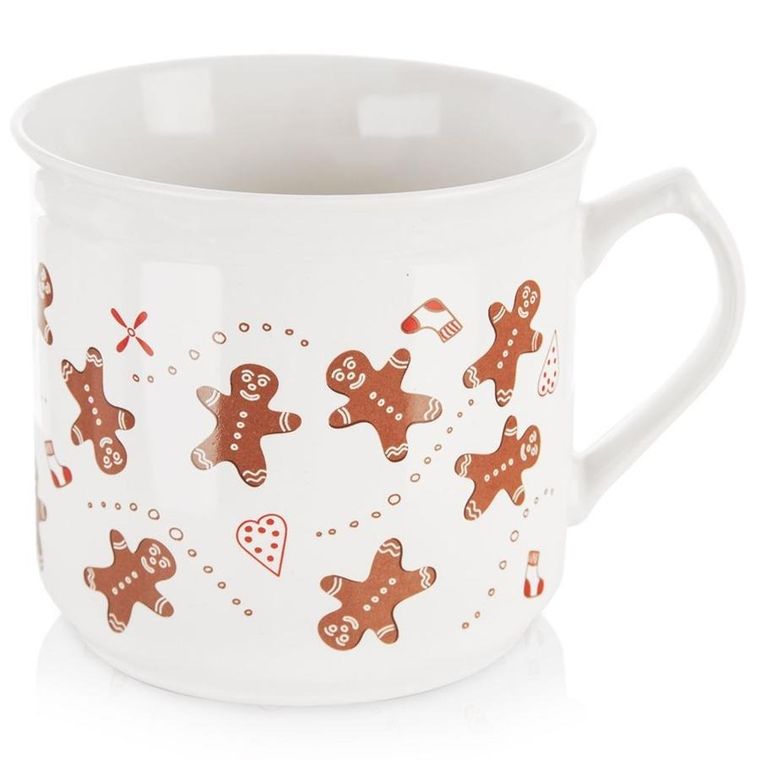 Orion, kubek ceramiczny, pierniczki, 700 ml