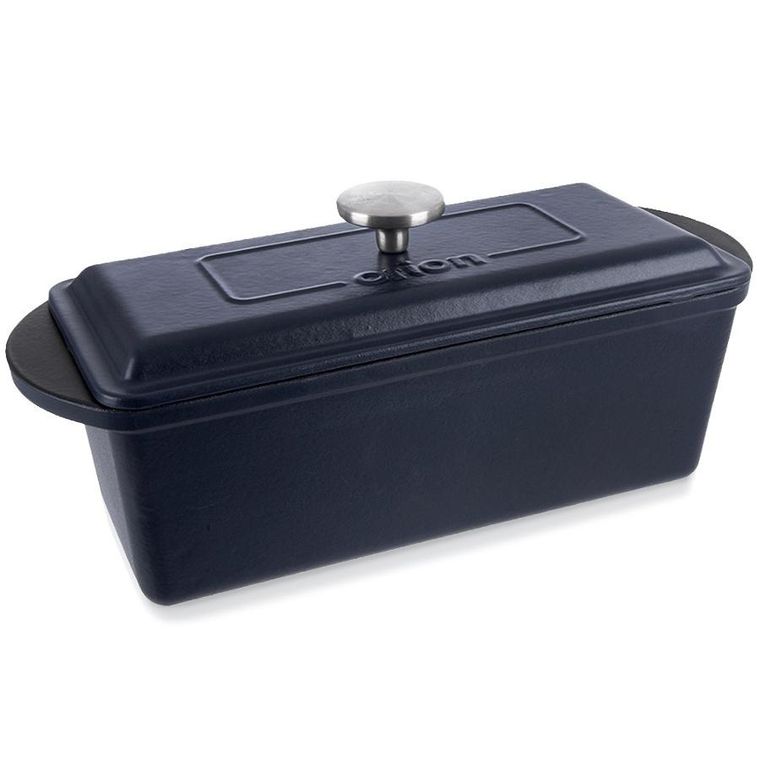 Orion, Litina smalt, forma do chleba z pokrywką, żeliwna, 35 cm, 3l
