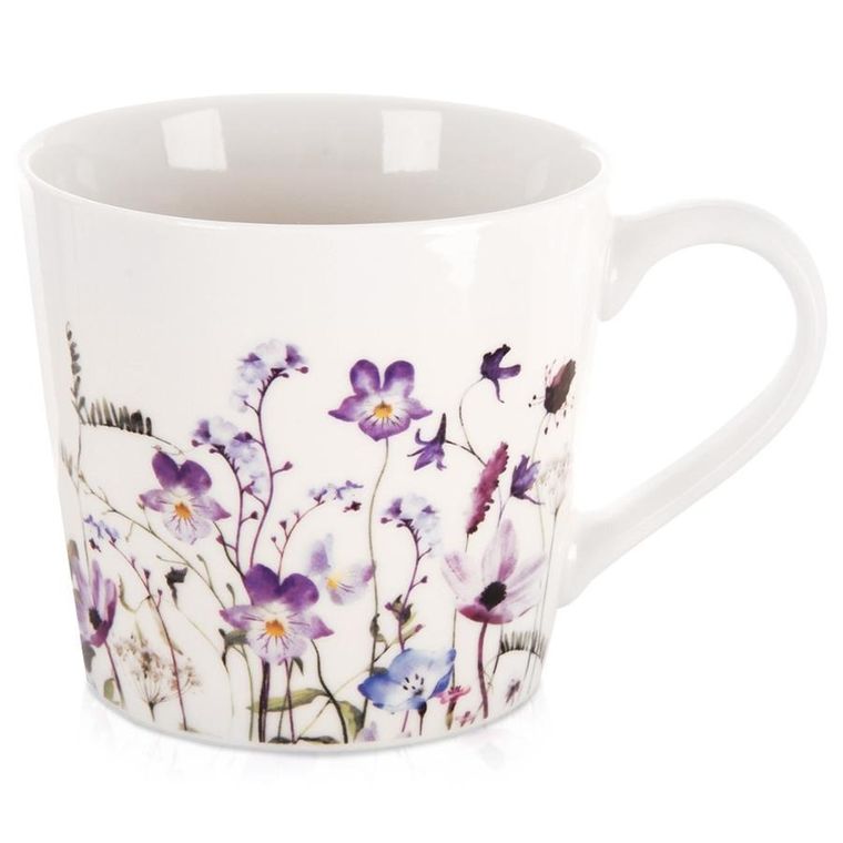 Orion, Louka, kubek porcelanowy, kwiaty, 430 ml