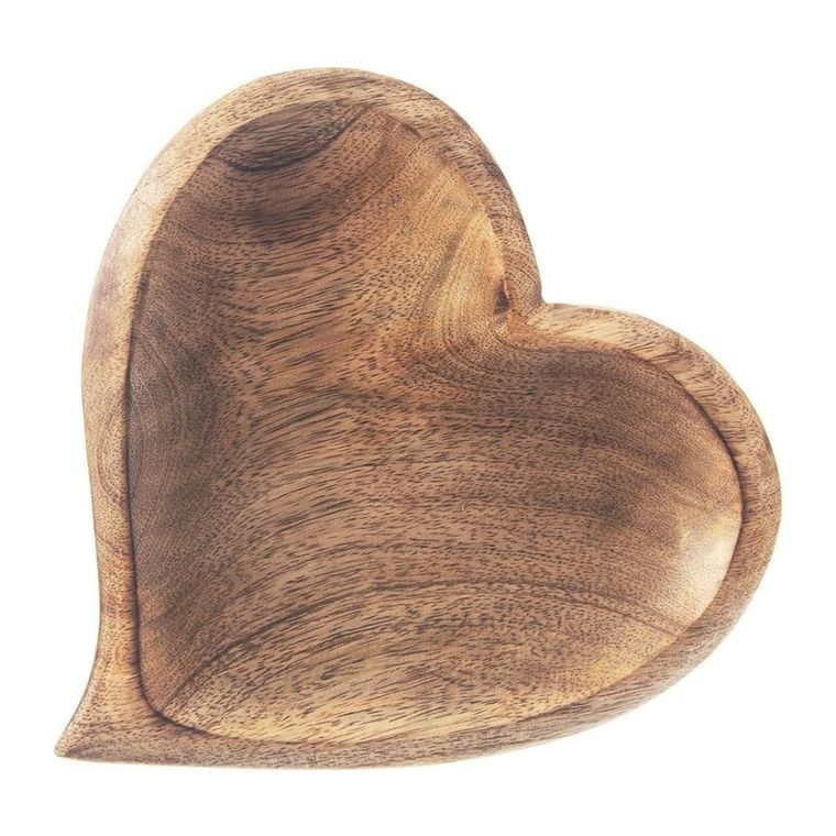 Orion, Mango, drewniany talerz na przekąski, 20-21 cm