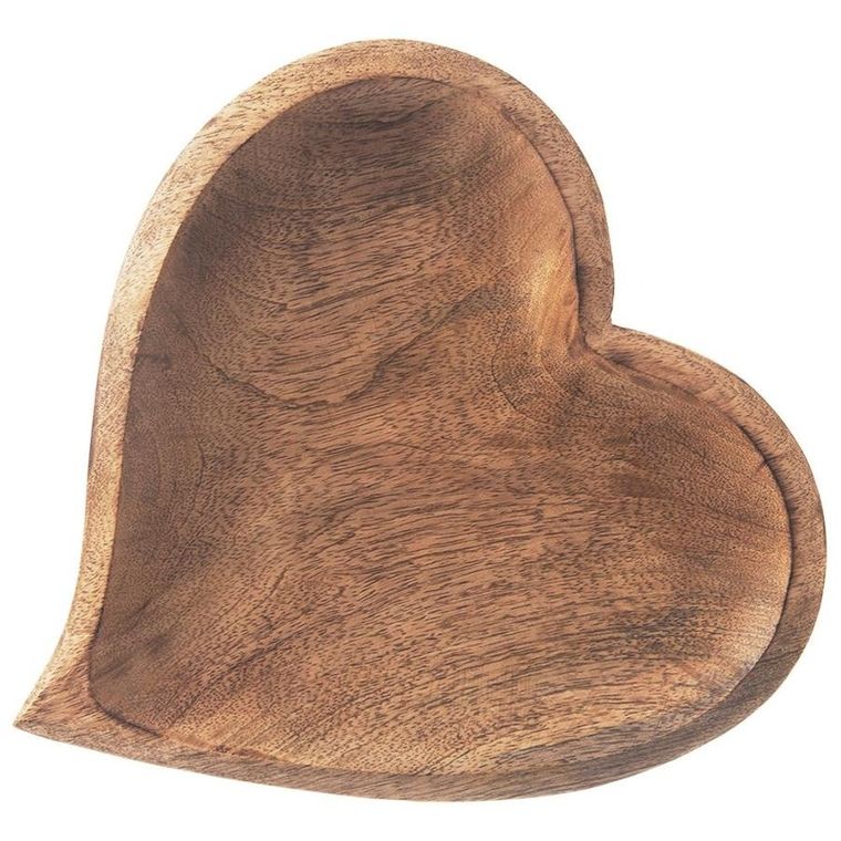 Orion, Mango, drewniany talerz na przekąski, 25-25 cm