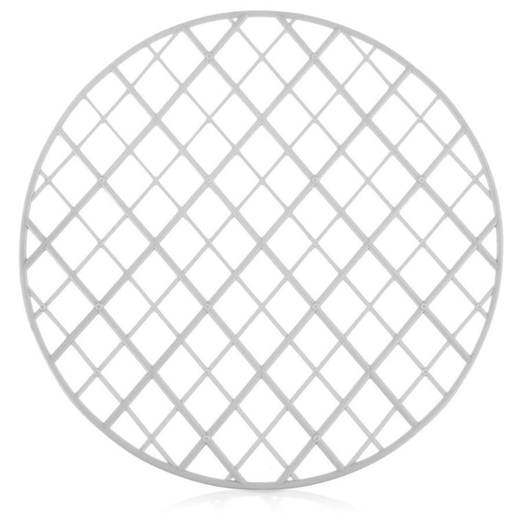 Orion, mata do zlewu, okrągła, szara, 32,5 cm