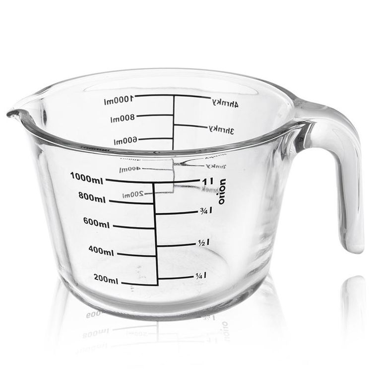 Orion, miarka kuchenna, szklana, 1 l