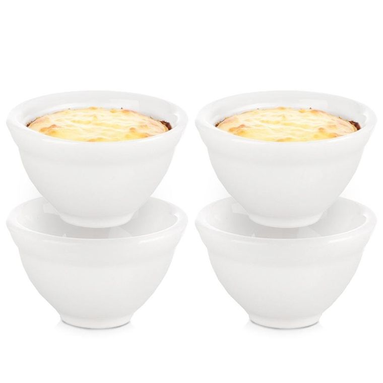 Orion, miseczki na przekąski, ceramiczne, 6 cm, 40 ml, 4 szt.