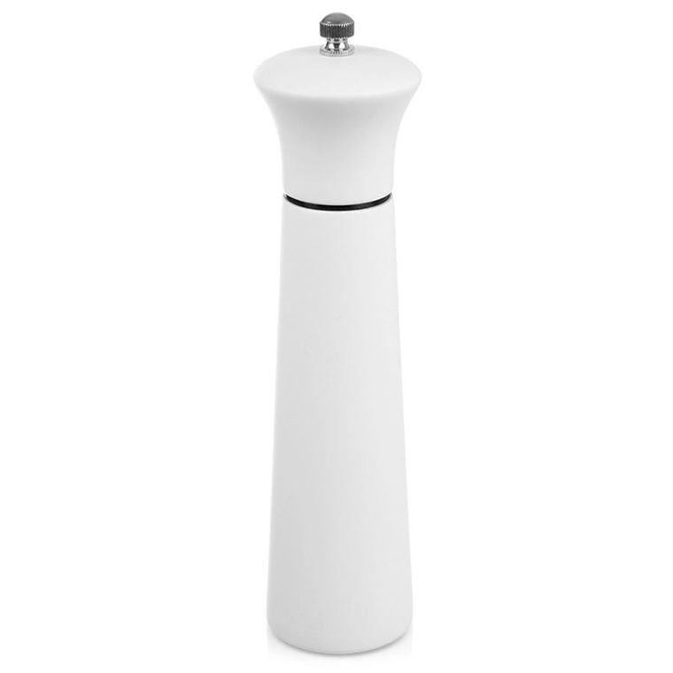 Orion, młynek do pieprzu i soli, drewniany, biały, 21,5 cm