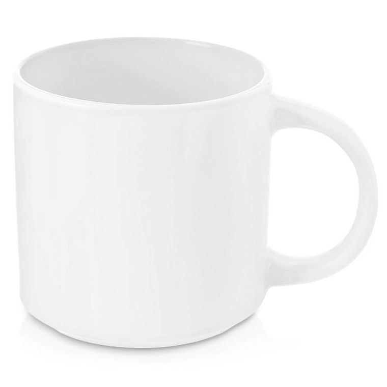 Orion, Mona, kubek porcelanowy, biały, 330 ml