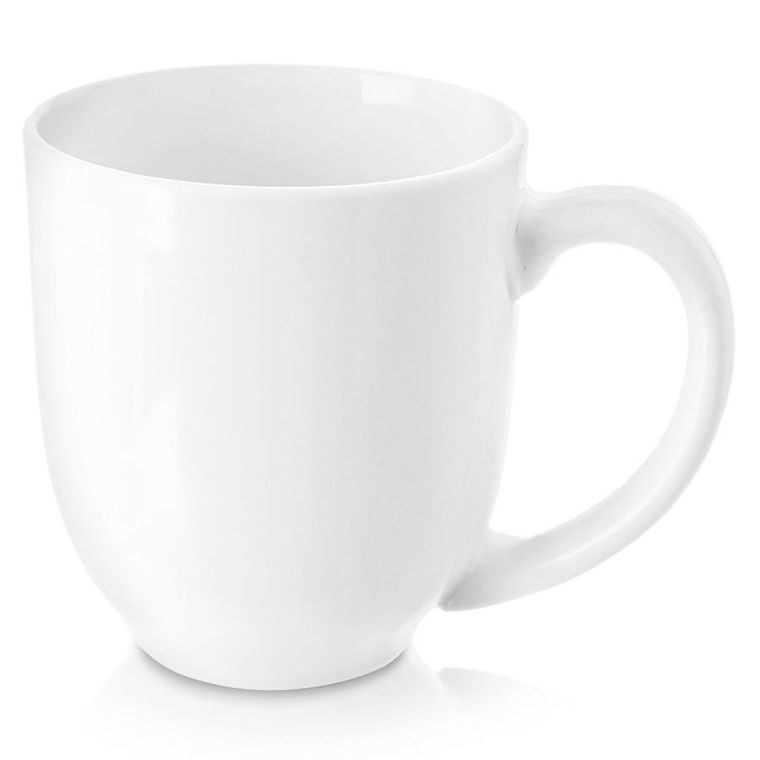 Orion, Mona, kubek porcelanowy, biały, 450 ml