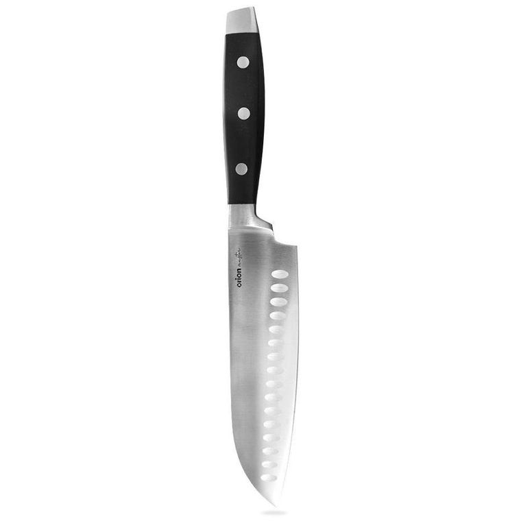 Orion, nóż stalowy azjatycki do siekania, Santoku, 33 cm