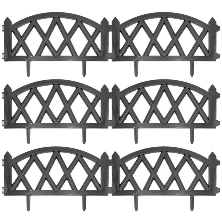 Orion, palisada grafitowy, 50-30 cm, 6 szt.