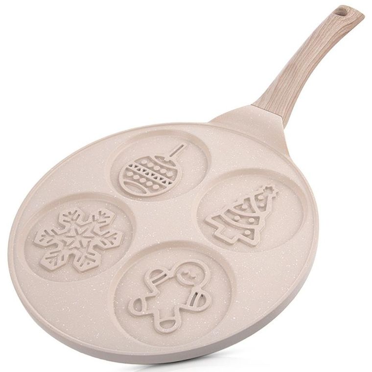 Orion, patelnia do jajek, 4 otwory, granitowa, 26 cm