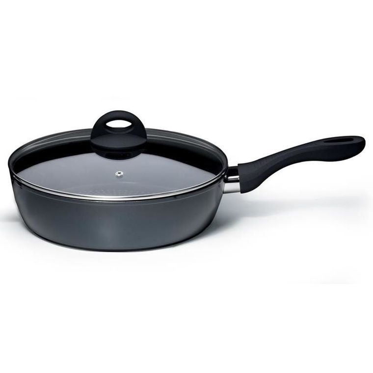 Orion, patelnia z pokrywką diamentowa, indukcja, 28 cm