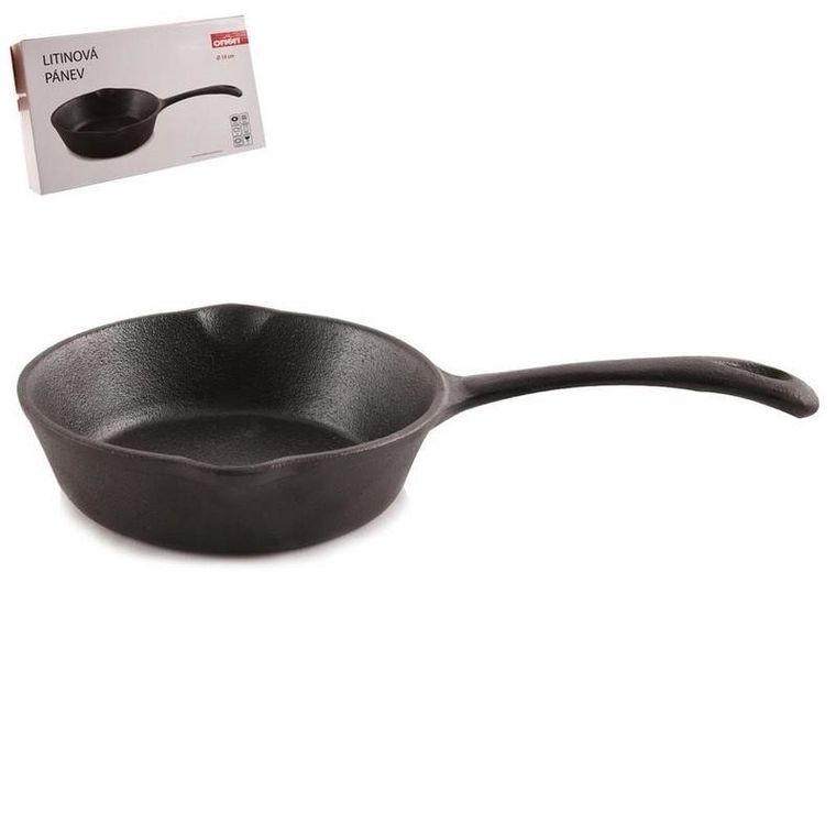 Orion, patelnia żeliwna, indukcja, 16 cm