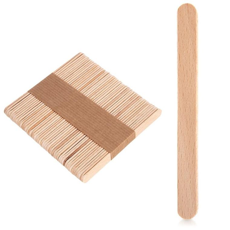 Orion, patyczki do lodów, drewniane, 50 szt.