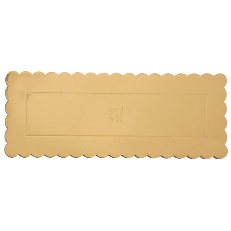 Orion, podkład pod ciasto, złoty prostokątny, 33-12 cm