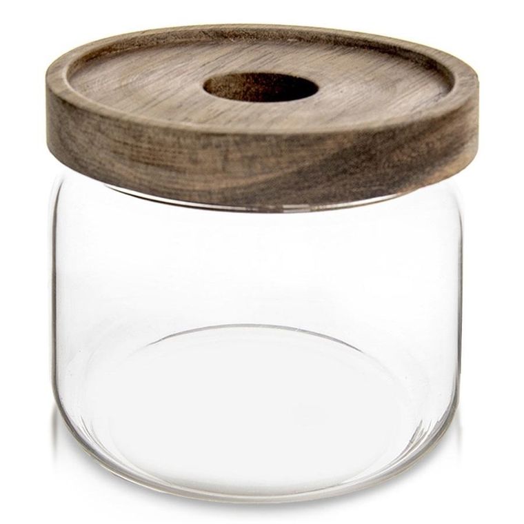 Orion, pojemnik na produkty sypkie, szklany z pokrywką i uszczelką, 500 ml