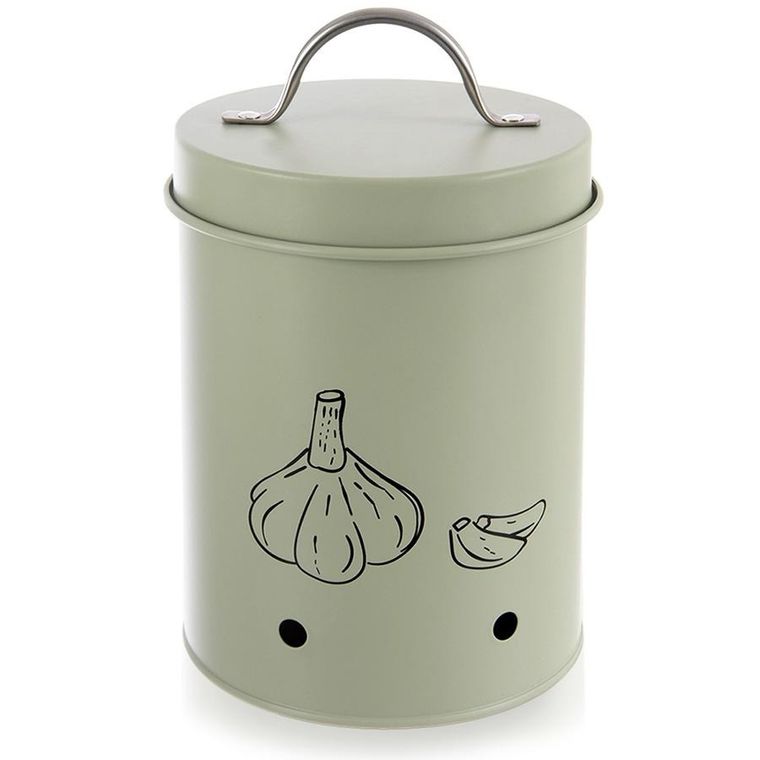 Orion, pojemnik na warzywa i owoce, metalowy, zielony, Greenish, 1.4 l