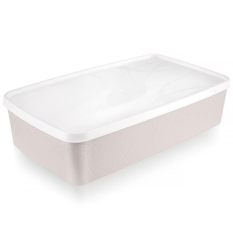 Orion, pojemnik na żywność z pokrywką, beżowy, 2 l