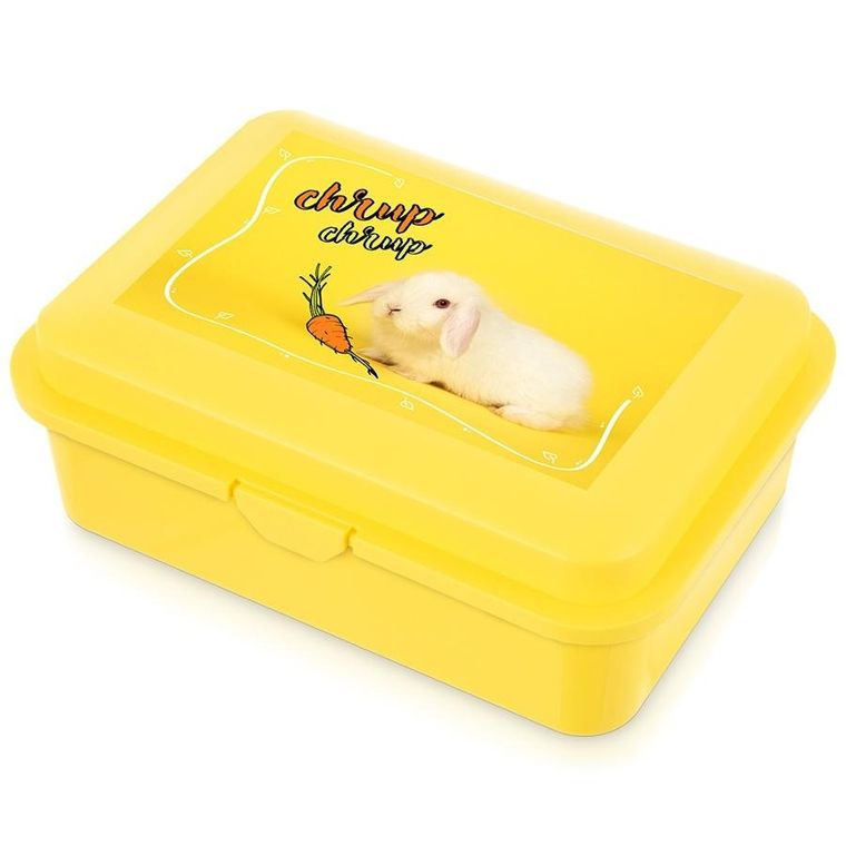 Orion, pojemnik śniadaniowy, żółty królik, 750 ml