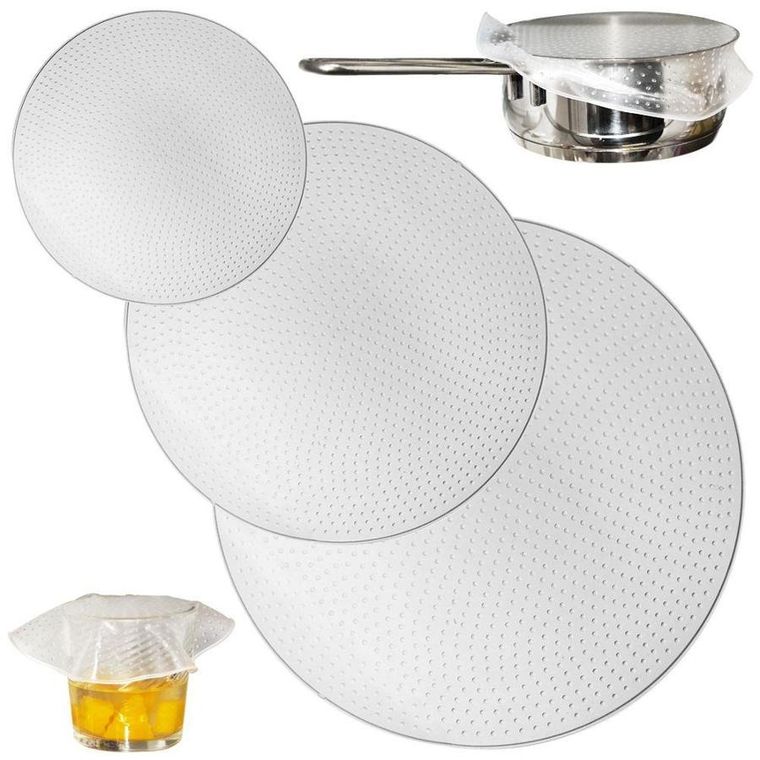 Orion, pokrywki uniwersalne silikonowe, 3 szt.