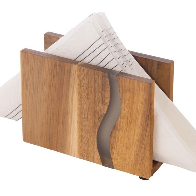 Orion, Rive, serwetnik drewniany, 12-8,5 cm