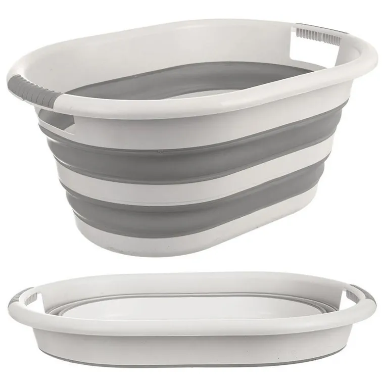 Orion, składany kosz na pranie, silikonowy, 38 l