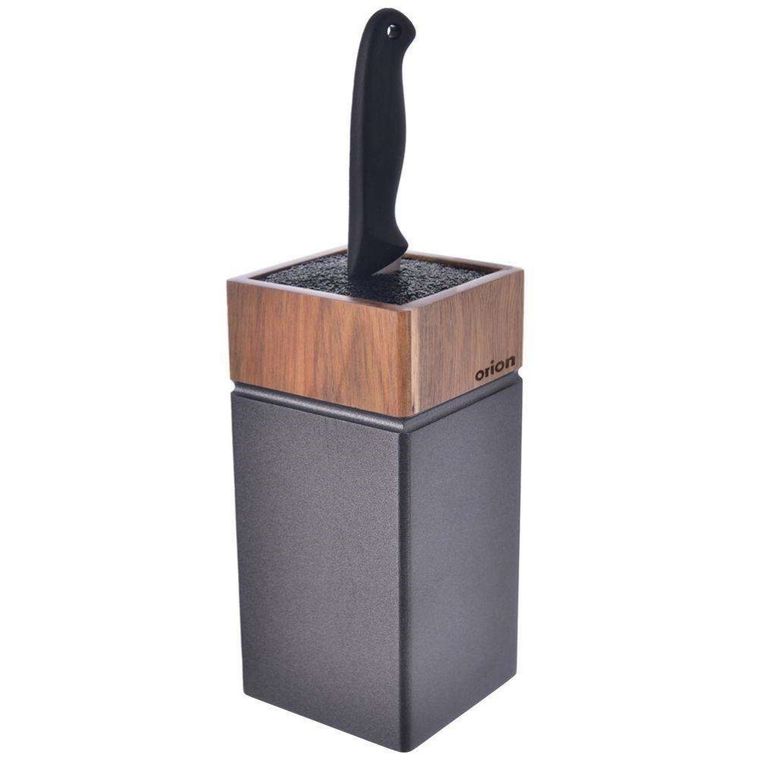 Orion, stojak na noże, drewniany akacjowy