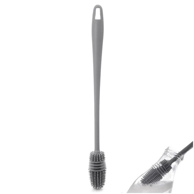 Orion, szczotka do butelek, silikonowa, 32,5 cm