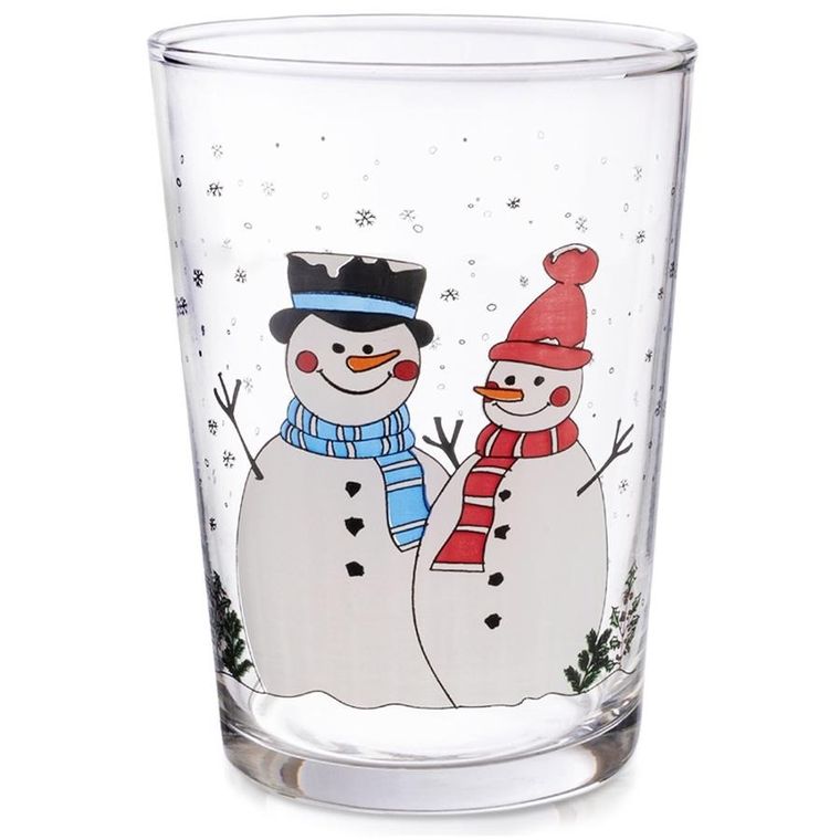 Orion, szklanka, bałwanki, 500 ml