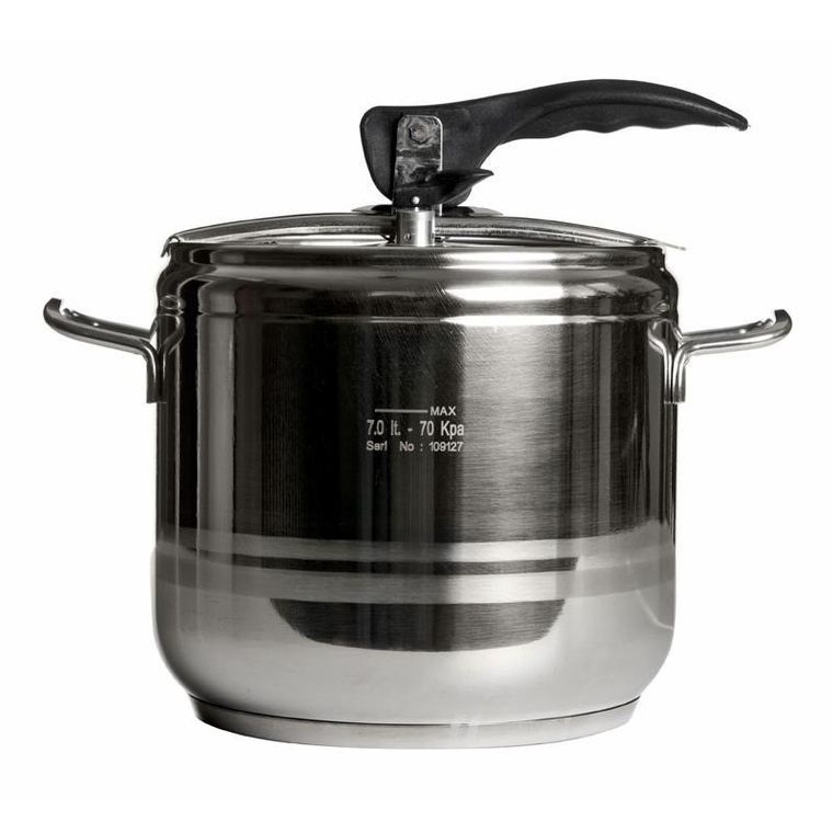 Orion, szybkowar garnek stalowy, indukcja, Profi, 7 l