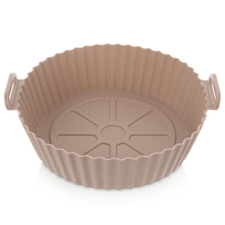 Orion, wkład do frytkownicy beztłuszczowej, silikonowy, beżowy, 23 cm