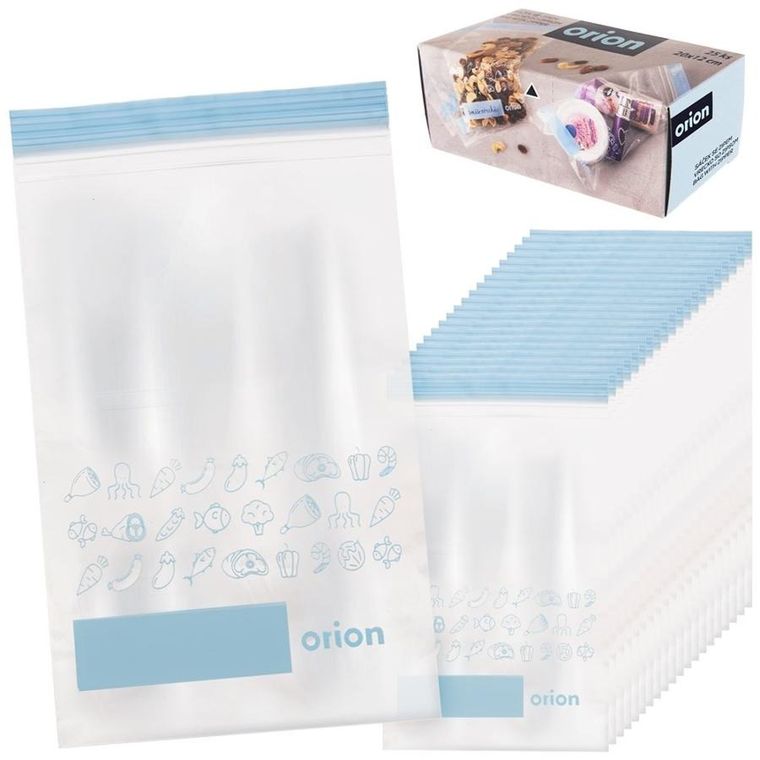 Orion, woreczki strunowe do żywności, 20-12 cm, 25 szt.