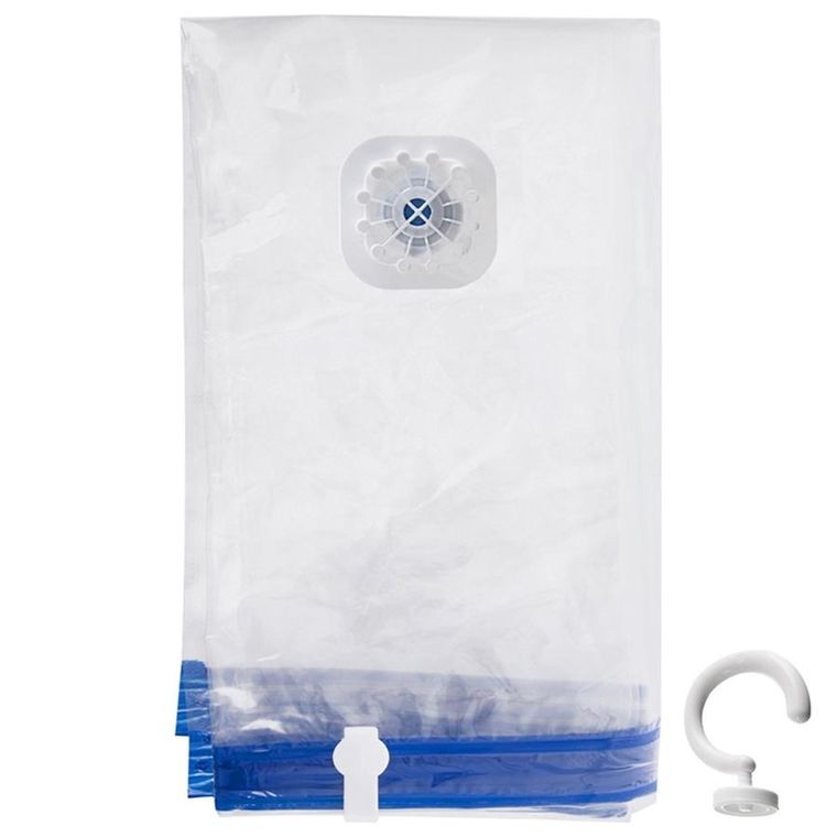 Orion, worek próżniowy na ubrania, pościel z wieszakiem, 70-104 cm