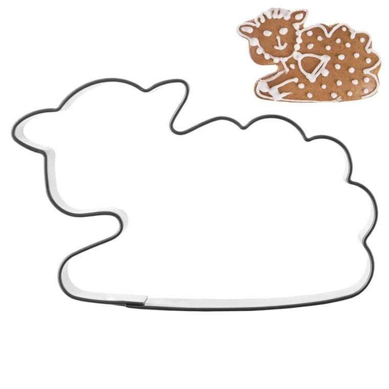 Orion, wykrawacz do ciastek, stalowy baranek, 6.5 cm