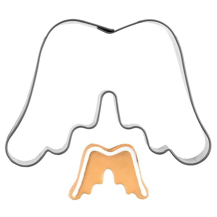 Orion, wykrawacz do ciastek, stalowy, skrzydła, 7 cm