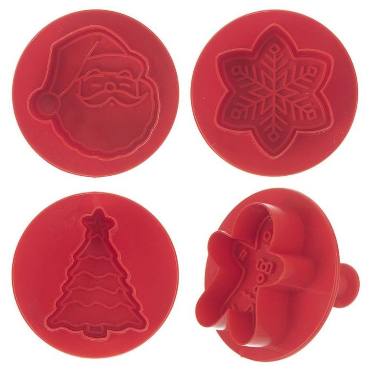 Orion, wykrawacze do ciastek, Boże Narodzenie, 4 szt.