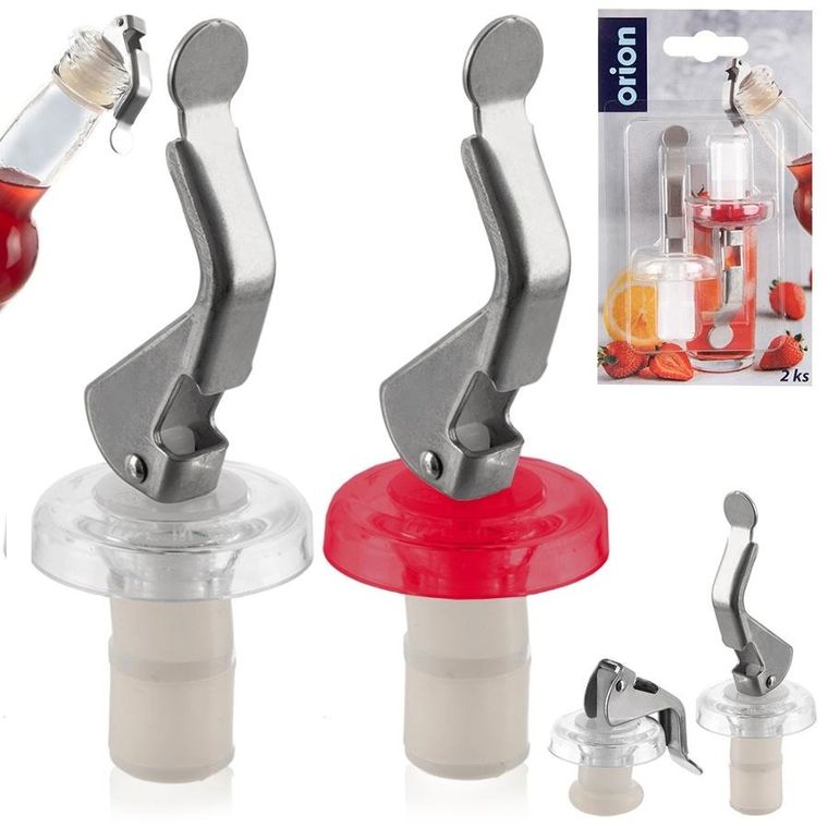 Orion, zatyczka do butelek, 9 cm, 2 szt.