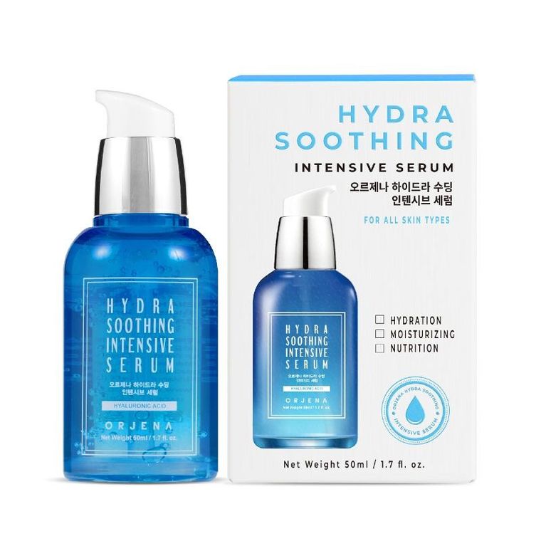 Orjena, Hydra Soothing, serum do twarzy intensywnie nawilżające, 50 ml