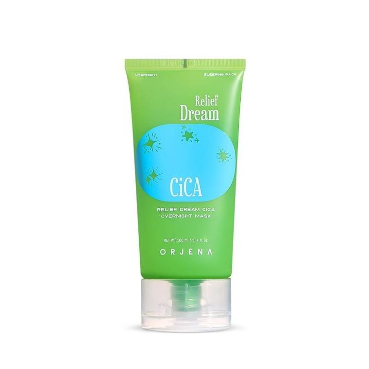 Orjena, overnight mask całonocna maska na twarz cica relief dream, 100 ml