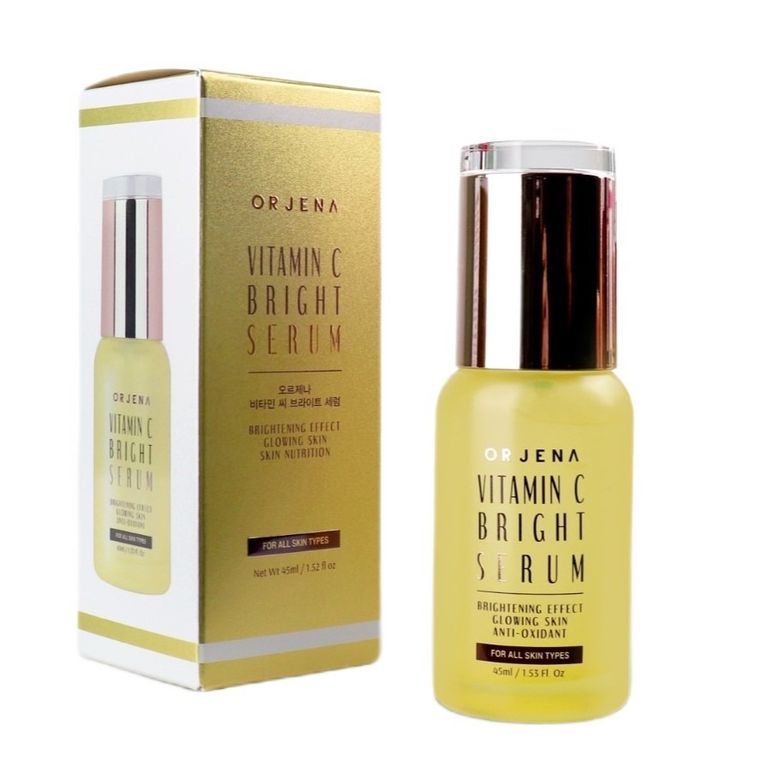 Orjena, Vitamin C Bright Serum, rozświetlające serum do twarzy z witaminą C, 45 ml