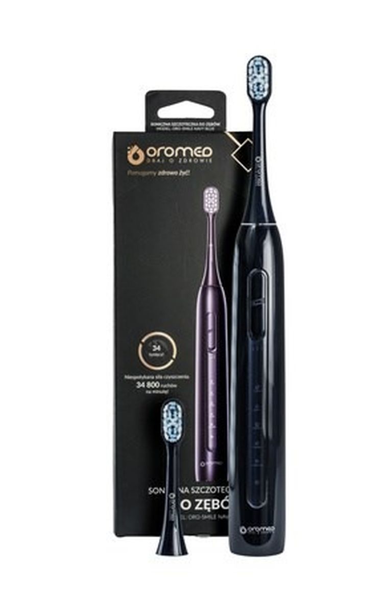 Oromed, szczoteczka soniczna oro, Smile navy blue