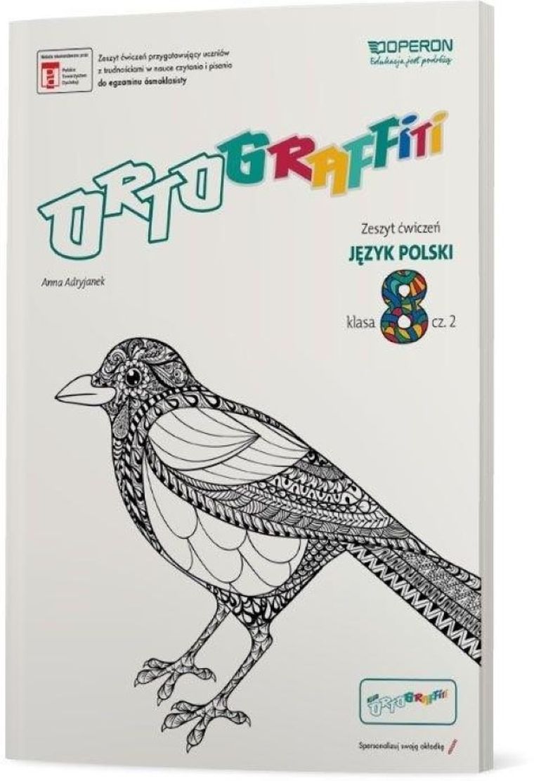 Ortograffiti. Szkoła podstawowa. 8 Język Polski. Zeszyt ćwiczeń 2