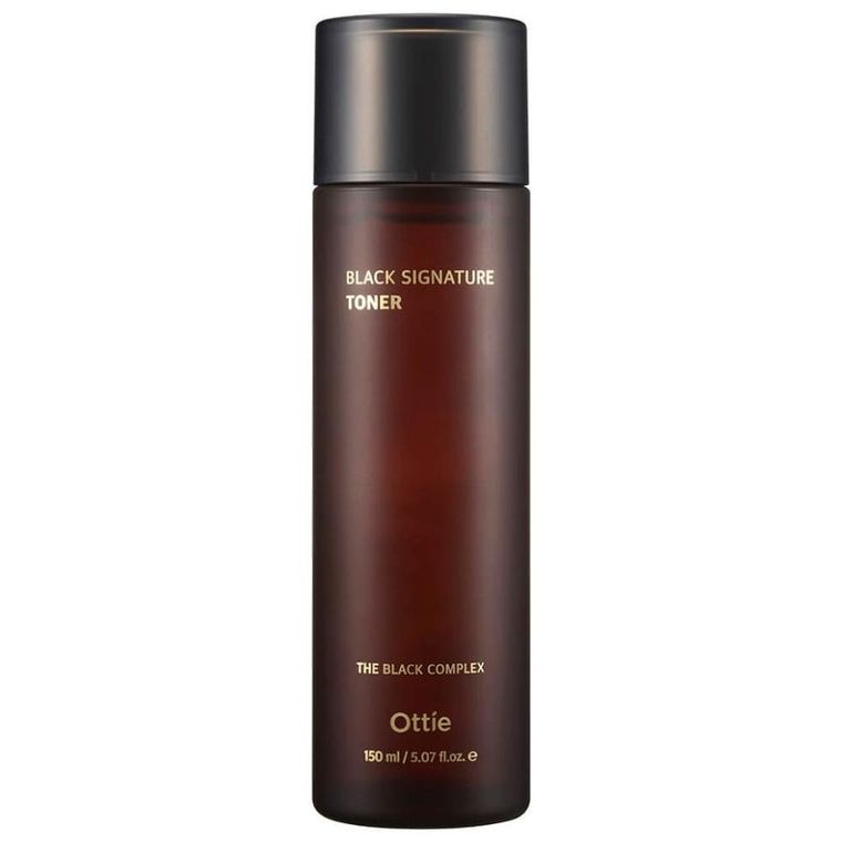 Ottie, Black Signature, tonik do twarzy ze śluzem ślimaka, 150 ml