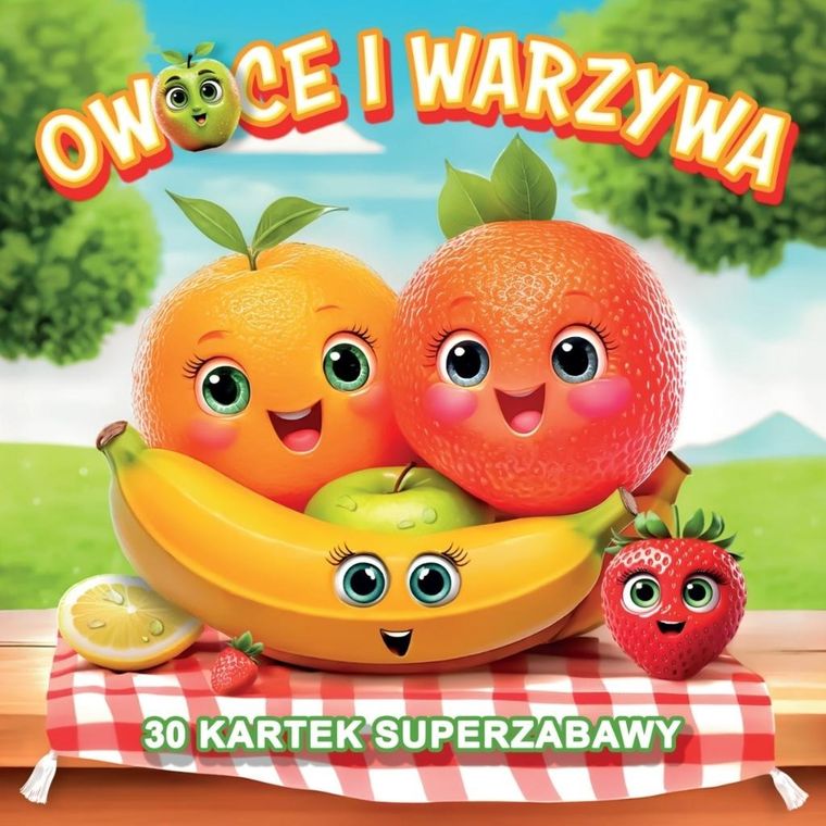 Owoce i warzywa. 30 kartek superzabawy