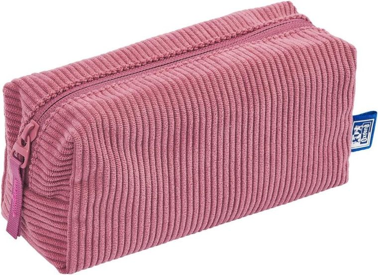 Oxford, Bloom, piórnik saszetka, ciemnoróżowy