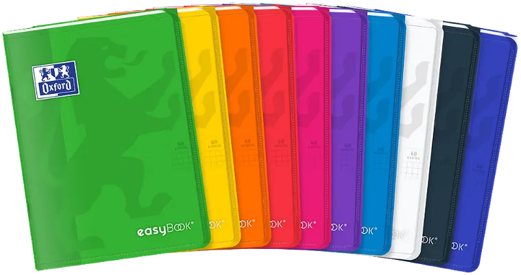 Oxford, Easybook, zeszyt A5, 60 kartek, kratka, 1 szt.