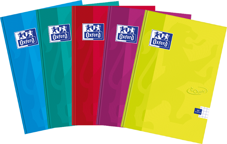 Oxford, Touch, brulion A5, 60 kartek, 1 szt.