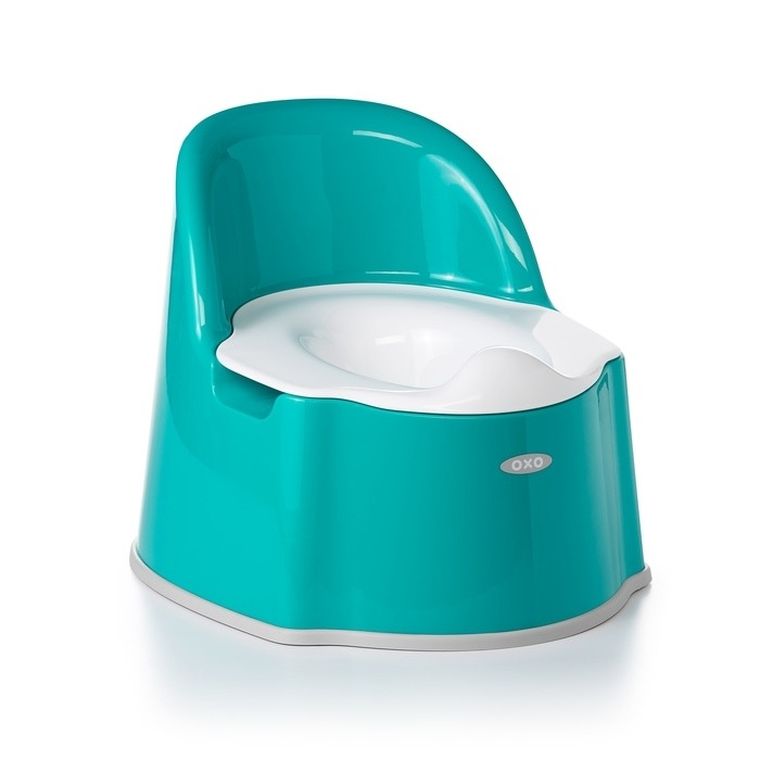 OXO, nocnik z oparciem, teal