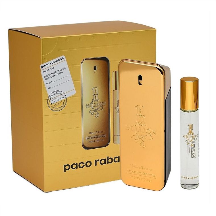 paco rabanne 1 million woda toaletowa 100 ml   zestaw 