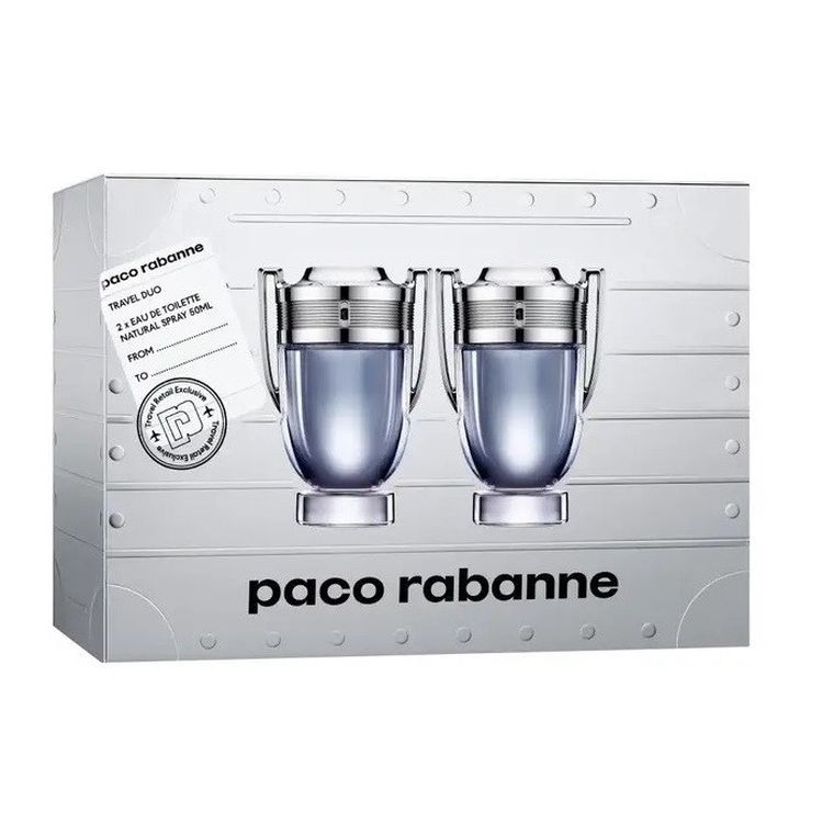 Paco Rabanne, Invictus, zestaw, woda toaletowa, spray, 2-50 ml